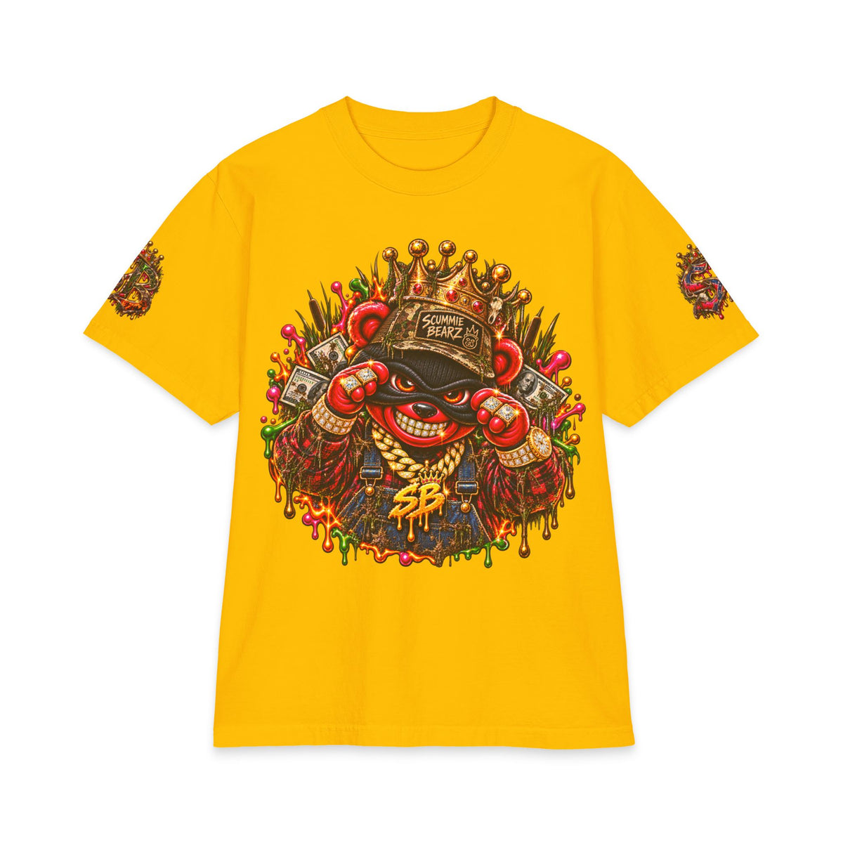 Shine Washes Everything | SCUMMIEBEARZ™ Shaka Wear Heavyweight Tee
