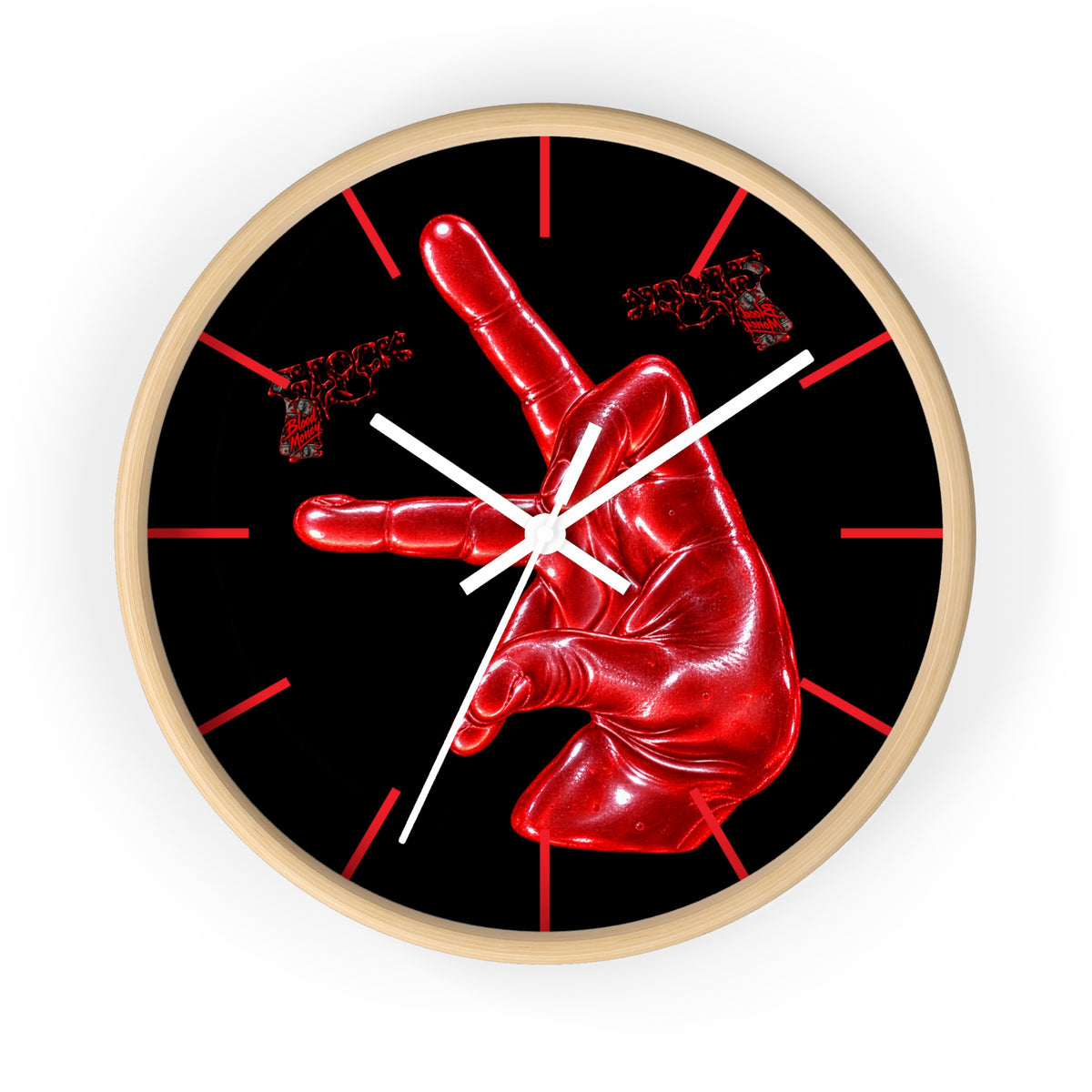 Wall Clock-BLOOD MONEY-SCUMMIEBEARZ™️