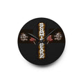 Acrylic Wall Clock-Baby Scummie Bearz