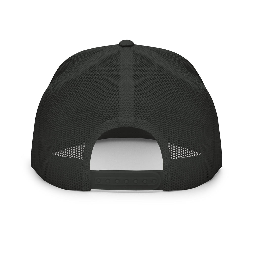 5 Panel Trucker Cap- PINK/SILVER MASK LOGO-SCUMMIEBEARZ™