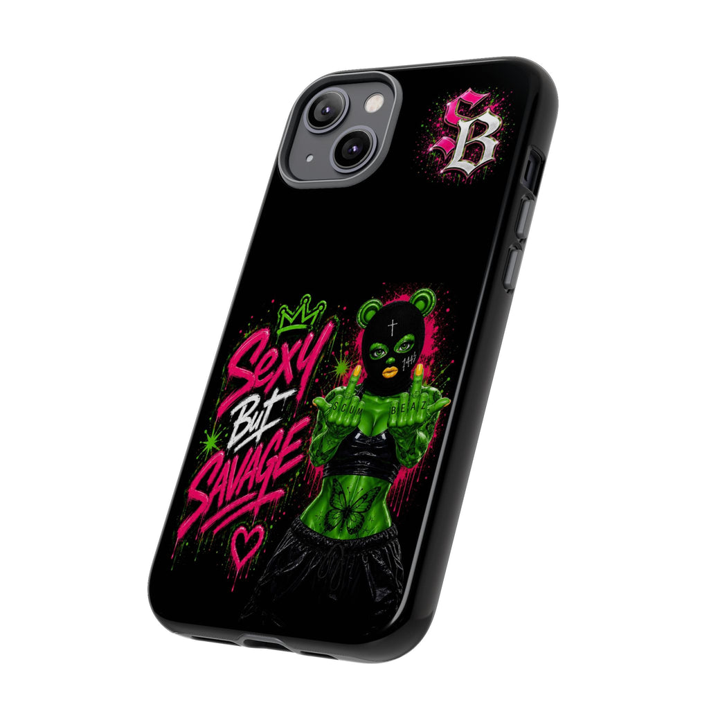 SCUMMIEBEARZ Sexy But Savage Green Remix Tough Cases