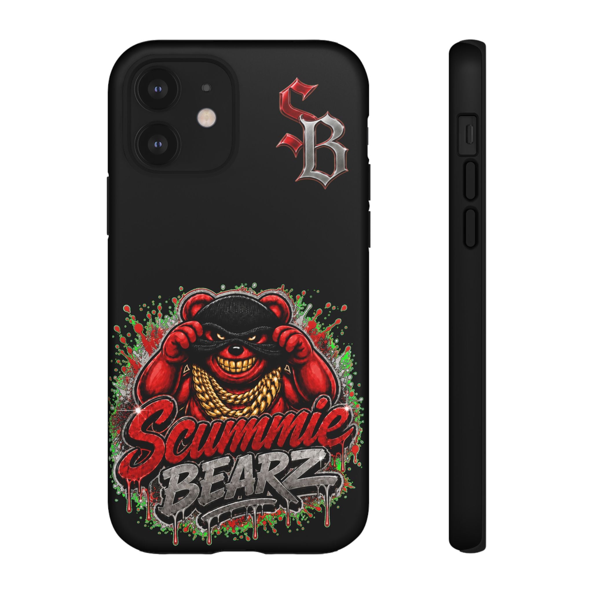 SCUMMIEBEARZ ♦️RED LOGO♦️ Tough Cases