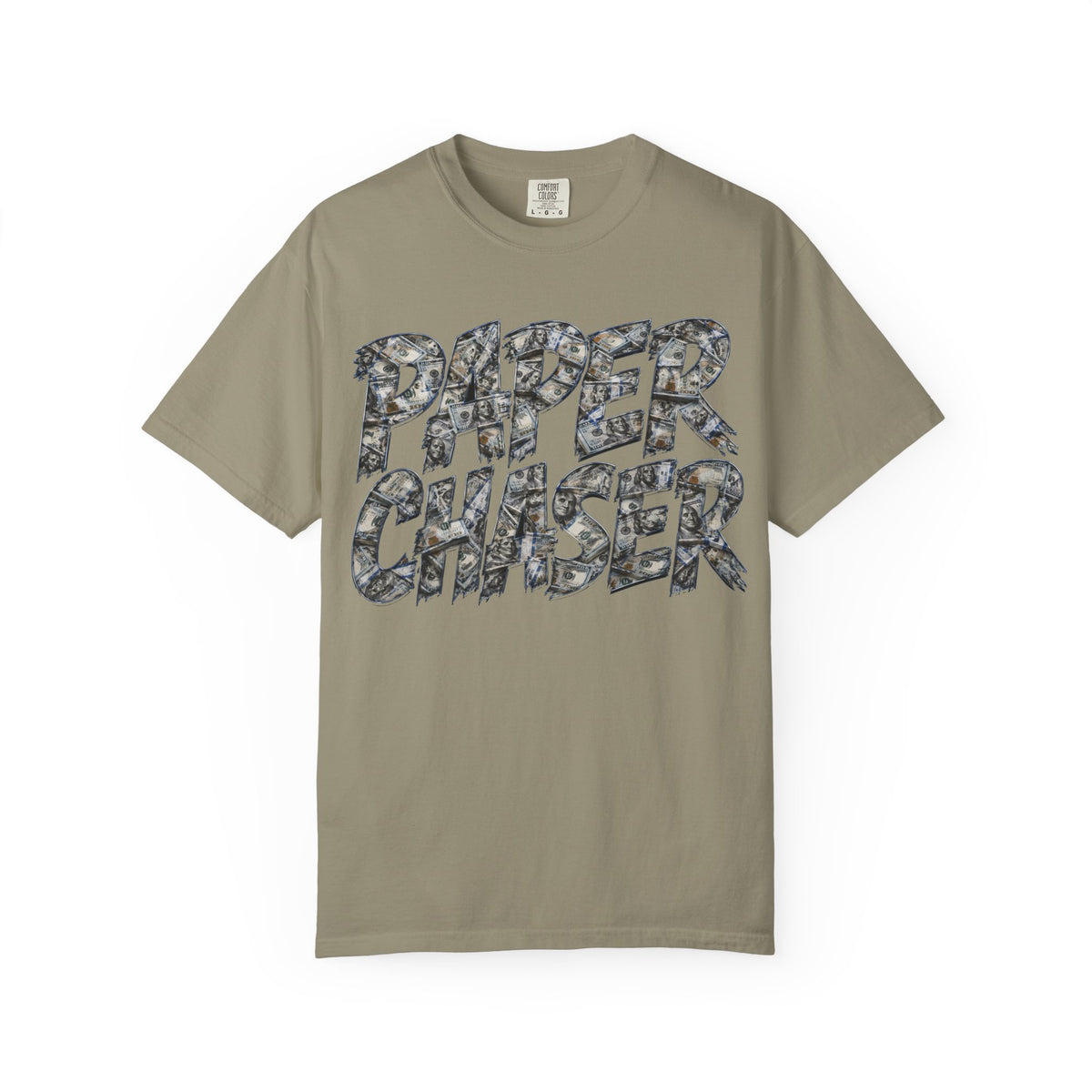 Unisex Garment-Dyed T-SHIRT- PAPER CHASER NO DAYS OFF -SCUMMIEBEARZ™