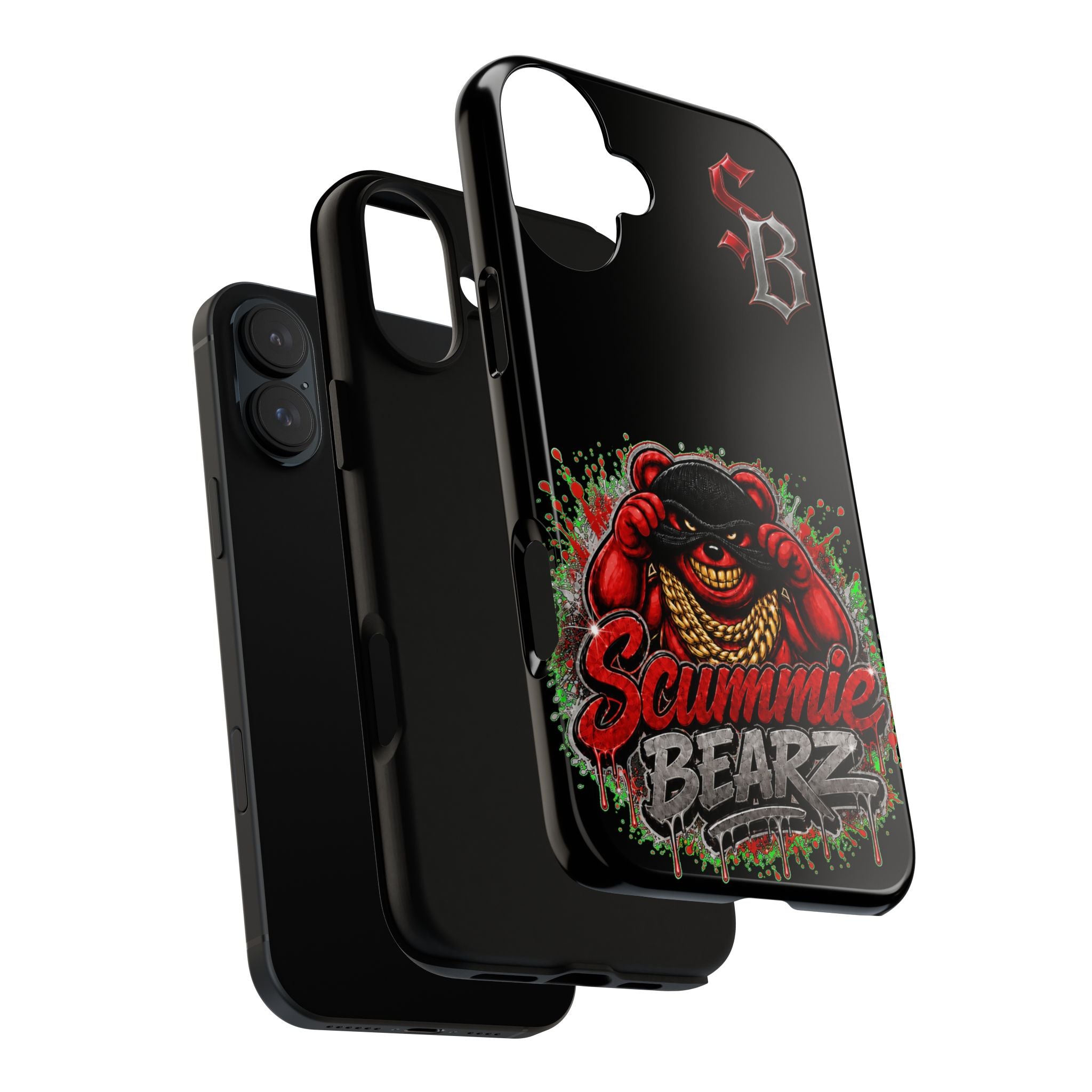 SCUMMIEBEARZ ♦️RED LOGO♦️ Tough Cases
