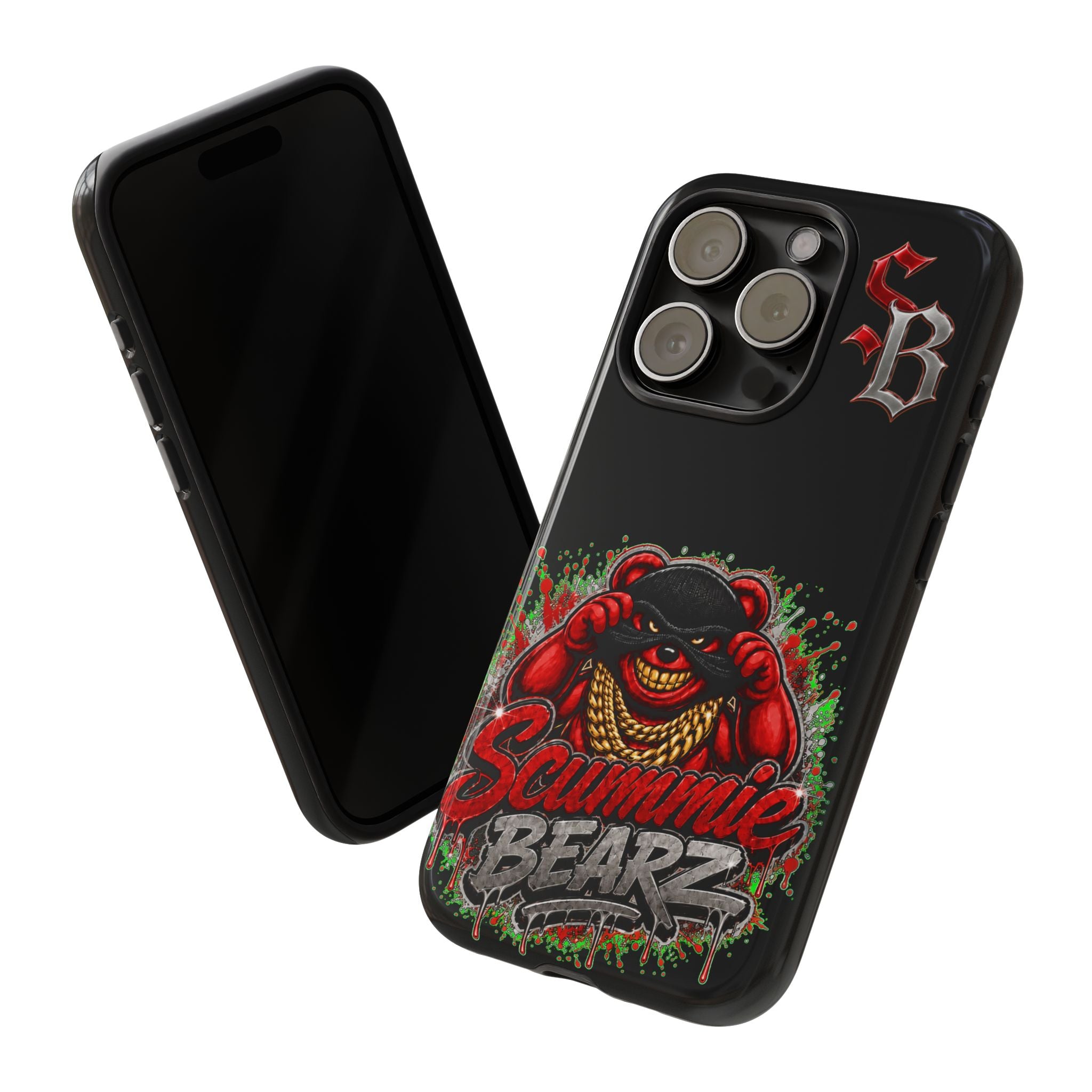 SCUMMIEBEARZ ♦️RED LOGO♦️ Tough Cases