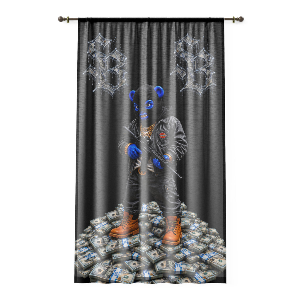 Window Curtain-Money Trap-SCUMMIEBEARZ™