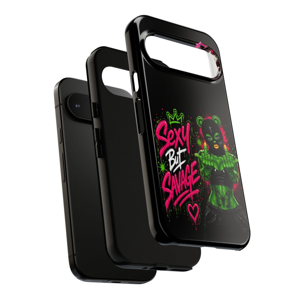 SCUMMIEBEARZ Sexy But Savage Green Remix Tough Cases