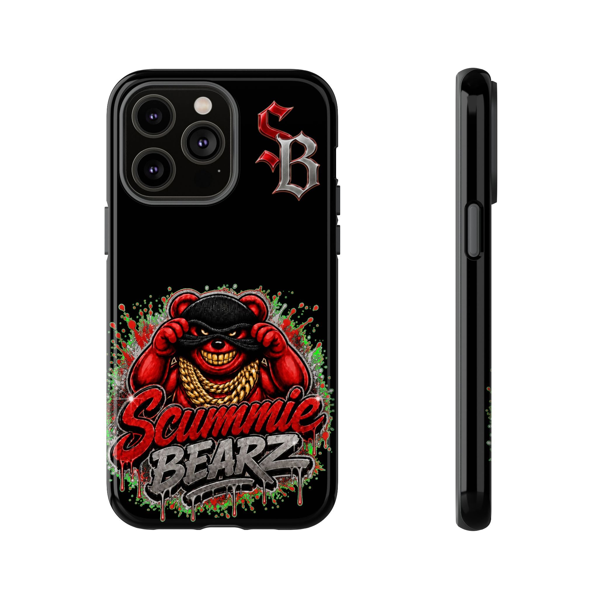 SCUMMIEBEARZ ♦️RED LOGO♦️ Tough Cases
