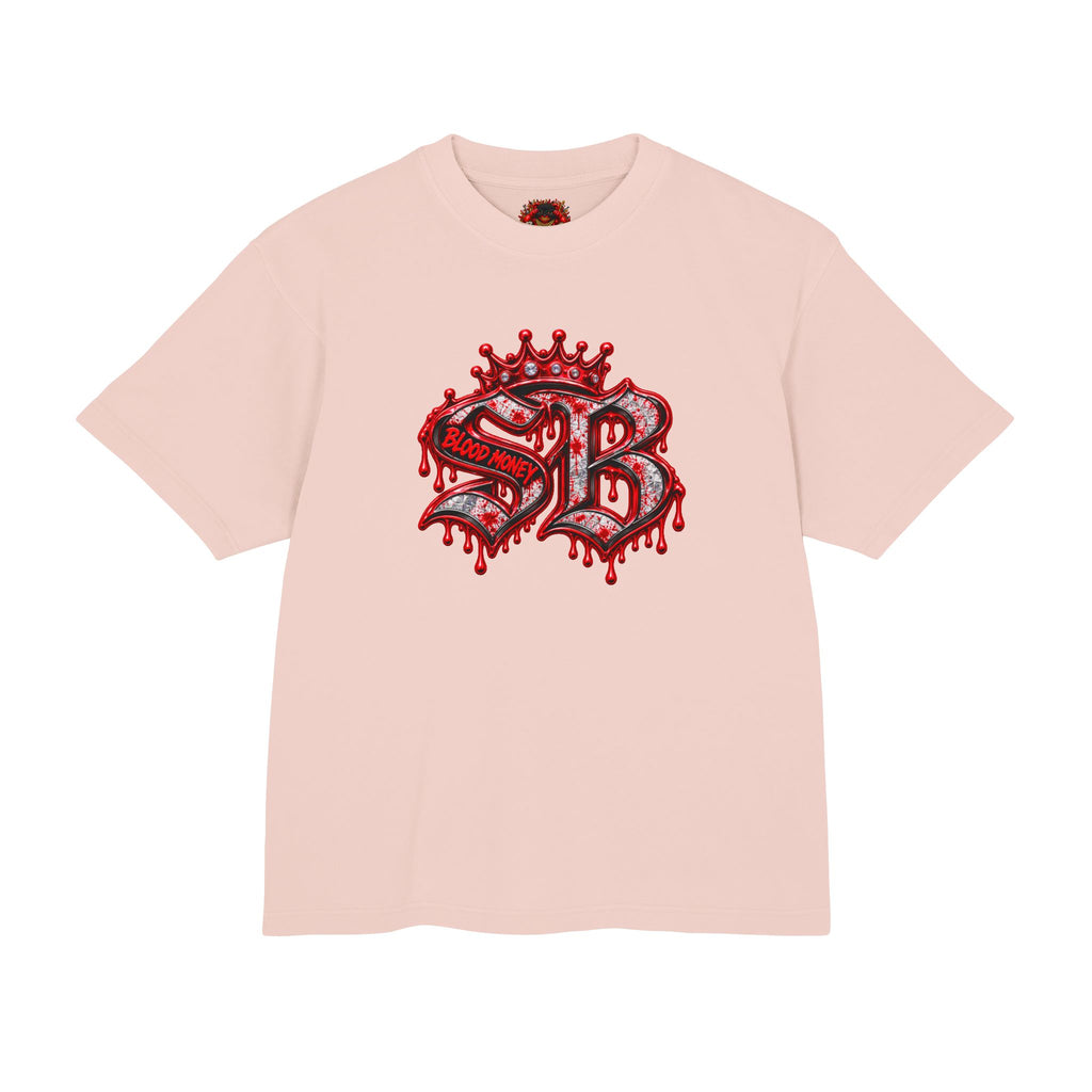 Unisex Urban Heavy Tee-BLOOD MONEY — MONEY, PRESSURE & STREET LOYALTY 🩸💵🔥-SCUMMIEBEARZ™️