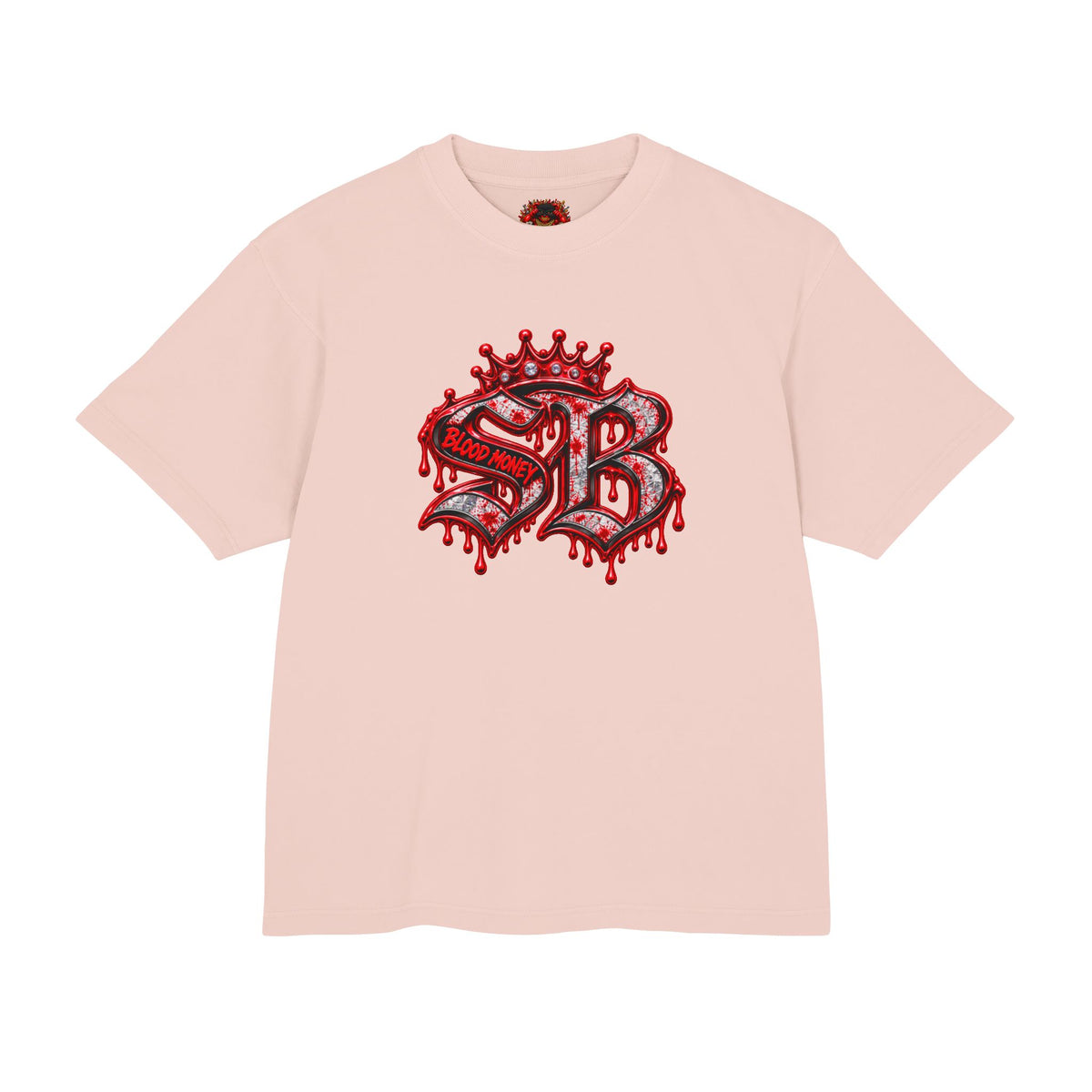 Unisex Urban Heavy Tee-BLOOD MONEY — MONEY, PRESSURE & STREET LOYALTY 🩸💵🔥-SCUMMIEBEARZ™️