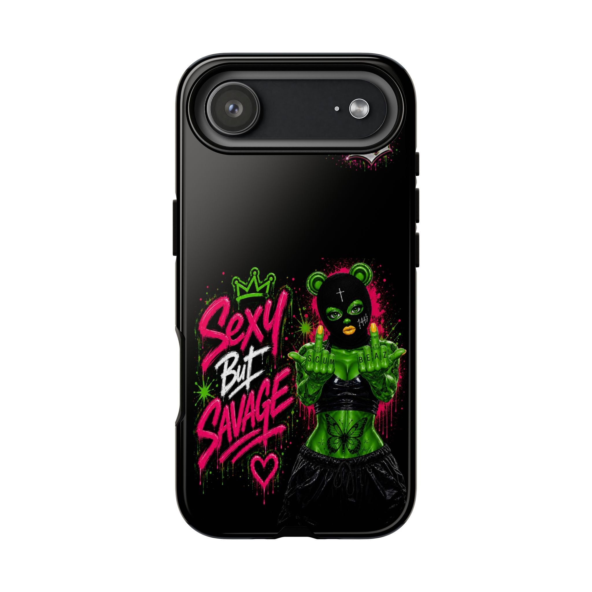 SCUMMIEBEARZ Sexy But Savage Green Remix Tough Cases