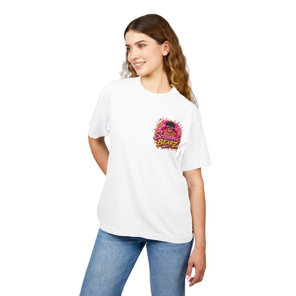 Unisex Urban Heavy Tee PRAY BIG™ | CHRISTIAN STREETWEAR TEE-SCUMMIEBEARZ™️