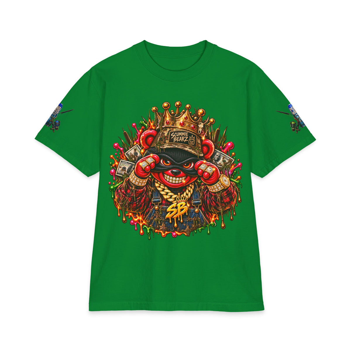 Unisex Max Heavyweight Short Sleeve-REBEL FORD-SCUMMIEBEARZ™️