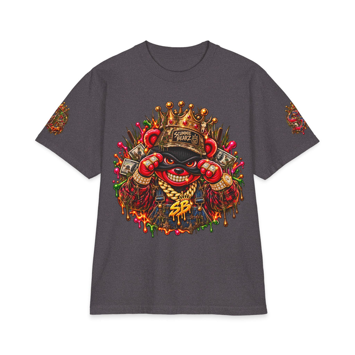 The Three Untryamigos | SCUMMIEBEARZ™ Shaka Wear Heavyweight Tee