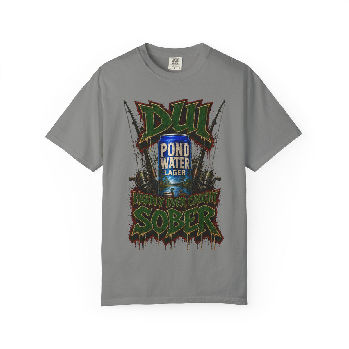 Unisex Garment-Dyed T-shirt-HILLBILLY COLLECTION -SCUMMIEBEARZ™