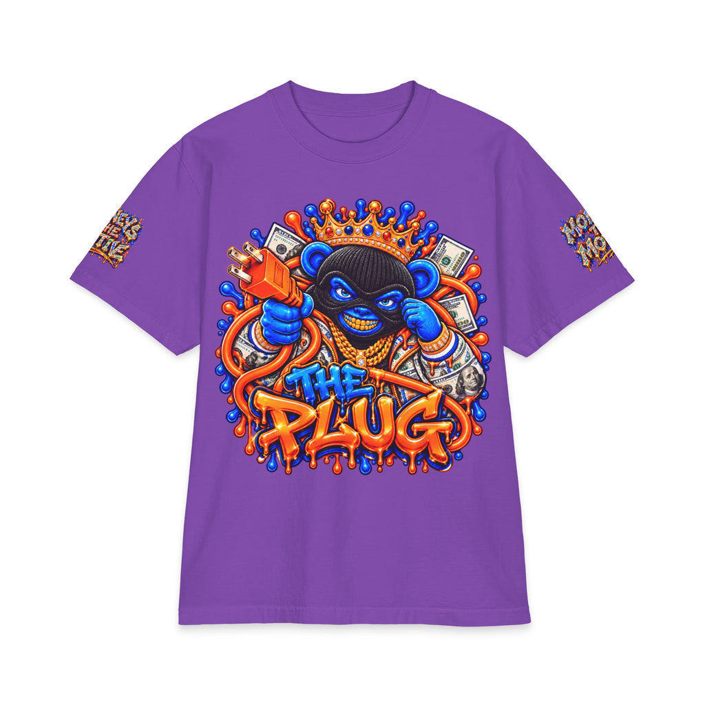 Unisex Max Heavyweight Short Sleeve-THE PLUG!!!-Scummiebearz™️