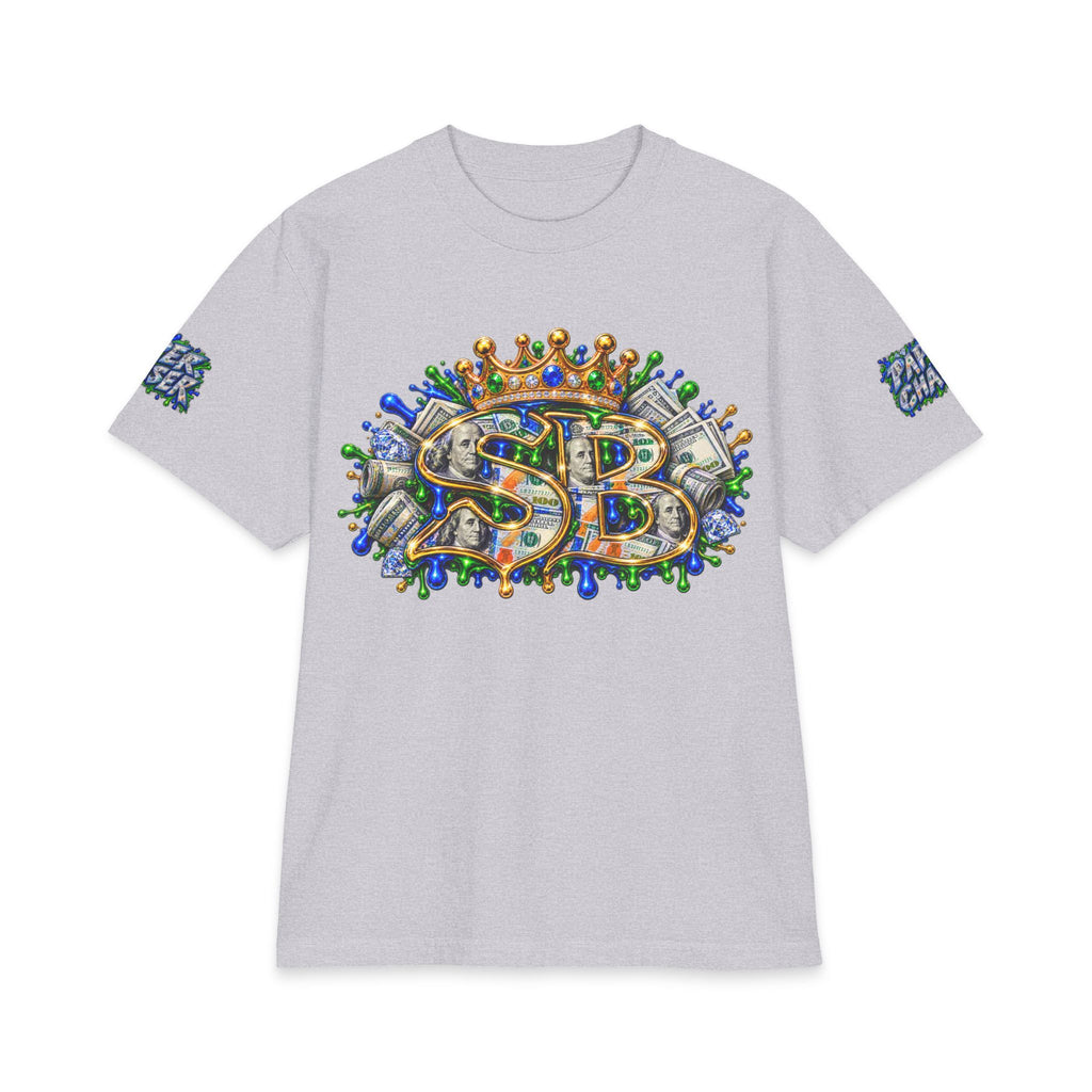 Sb Logo Paperchaser Masked Crown | SCUMMIEBEARZ™ Shaka Wear Heavyweight Tee