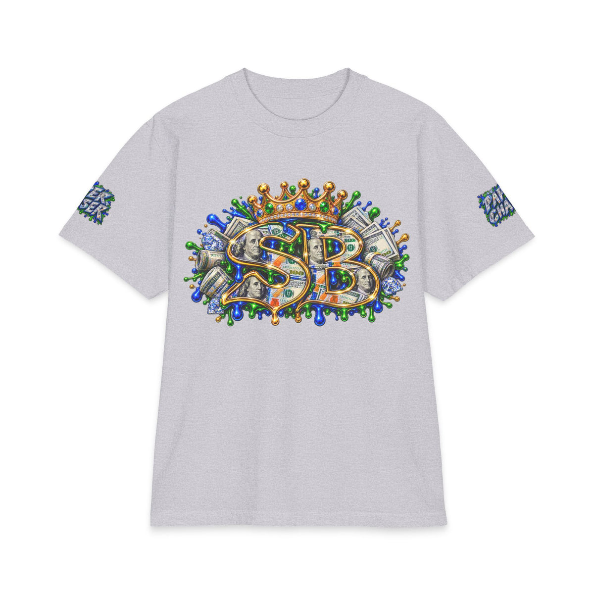 Sb Logo Paperchaser Masked Crown | SCUMMIEBEARZ™ Shaka Wear Heavyweight Tee