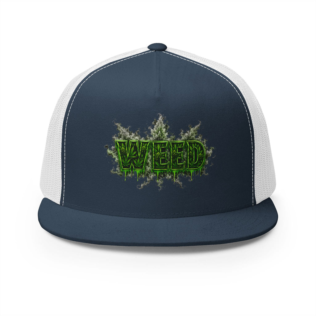 5 Panel Trucker CAP-WEED -SCUMMIEBEARZ™