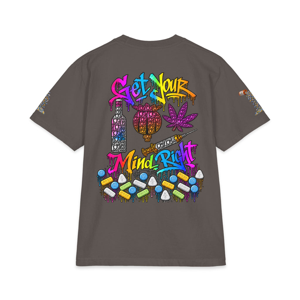Get Your Mind Right — Multicolor Remix | SCUMMIEBEARZ™ Shaka Wear Heavyweight Tee