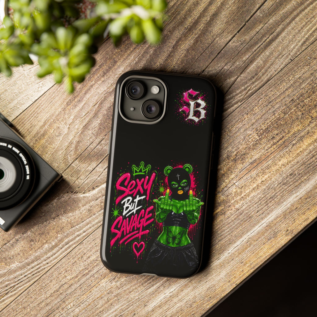 SCUMMIEBEARZ Sexy But Savage Green Remix Tough Cases