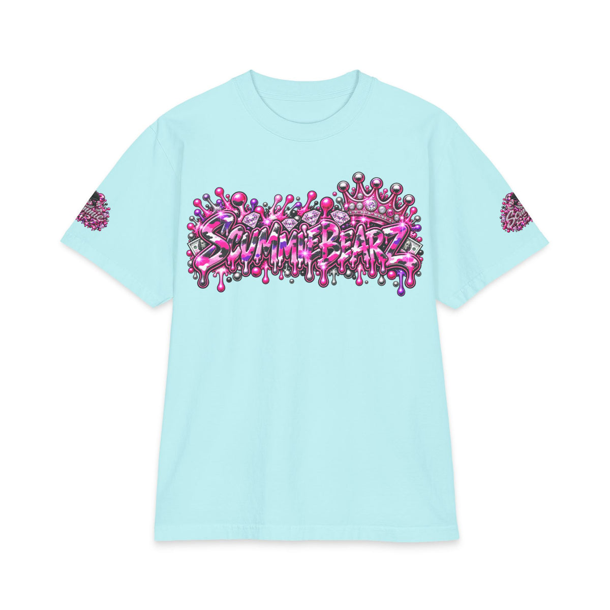 Ratchet — Pink/Purple | SCUMMIEBEARZ™ Shaka Wear Heavyweight Tee