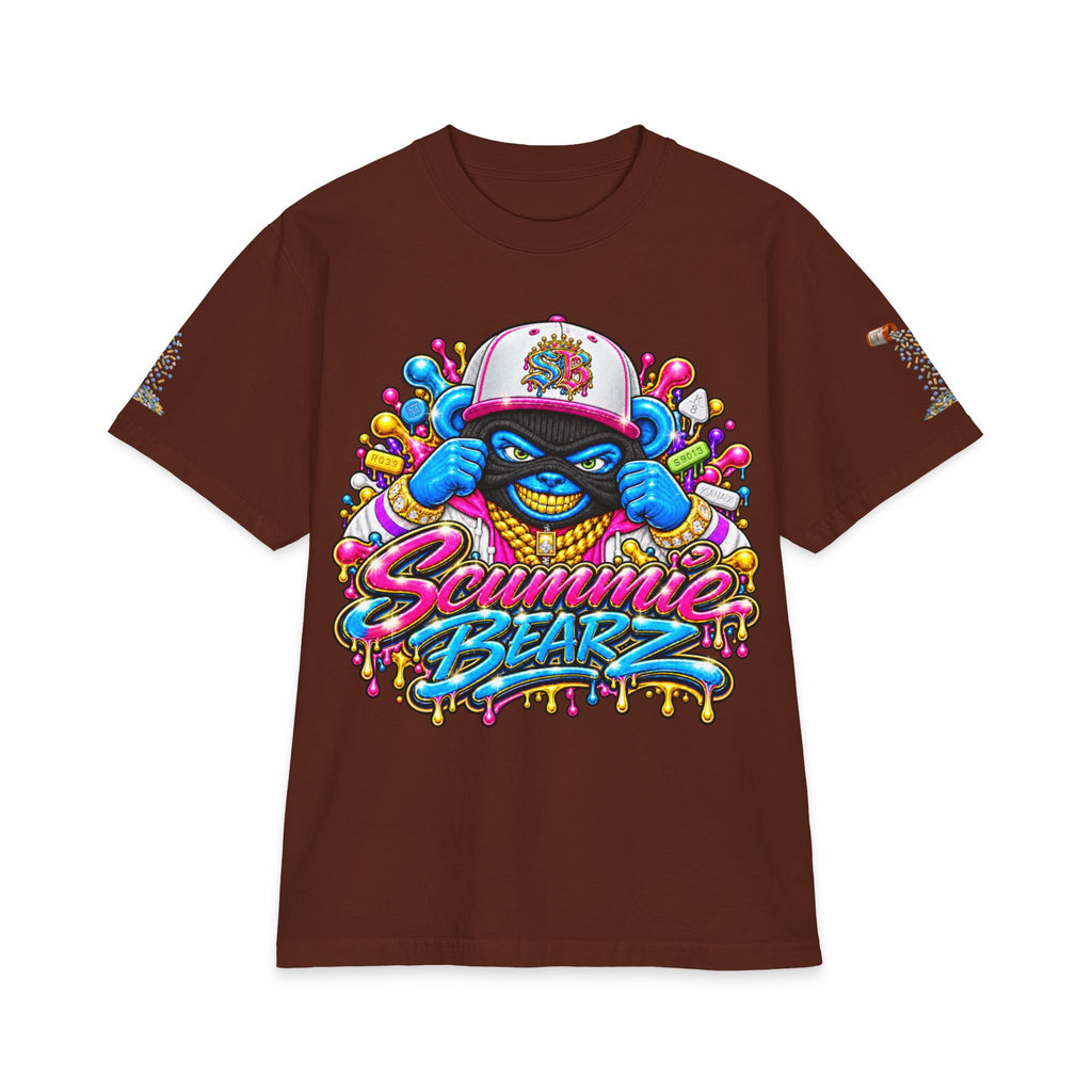Get Your Mind Right — Multicolor Remix | SCUMMIEBEARZ™ Shaka Wear Heavyweight Tee
