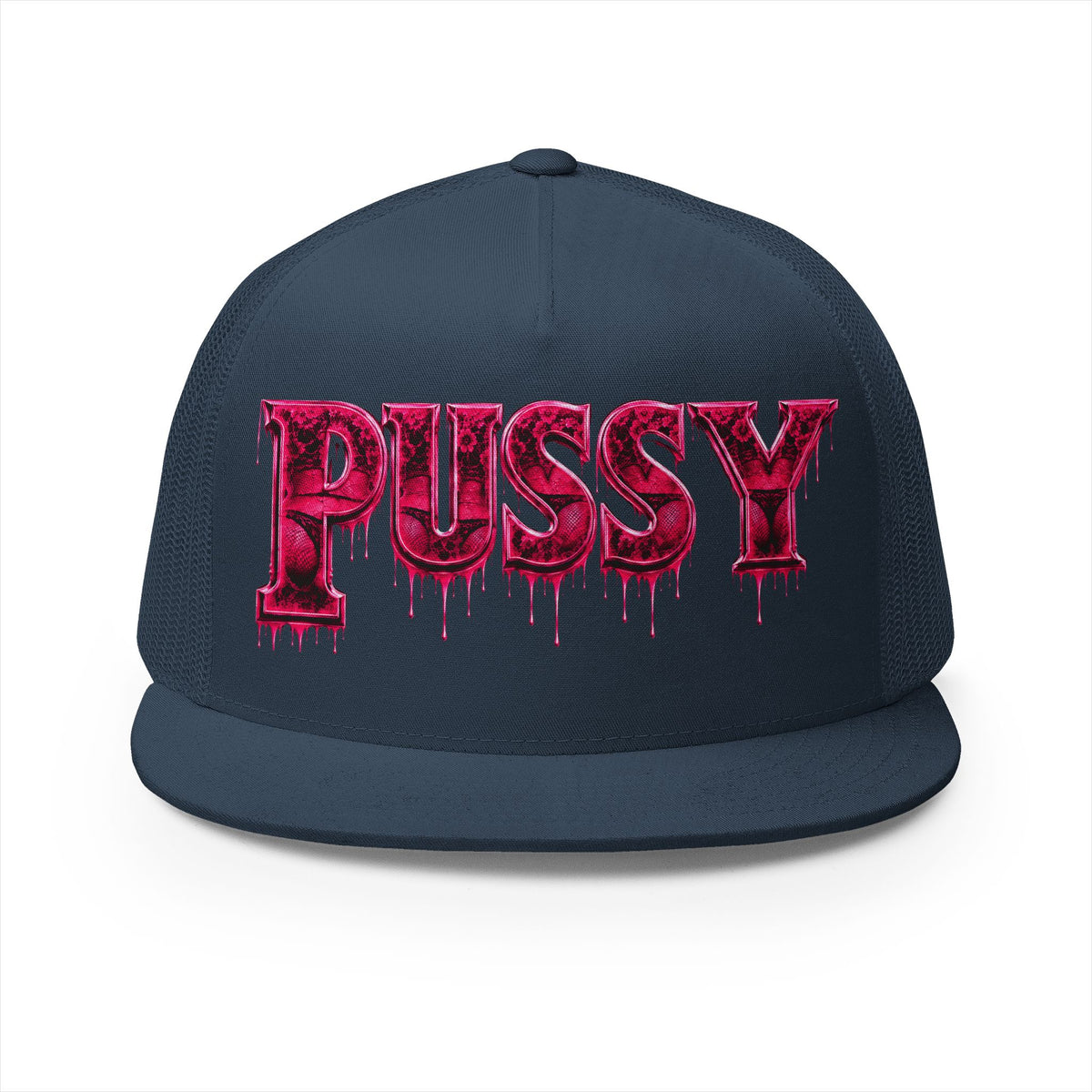 5 Panel Trucker Cap-PINK PU$$Y-SCUMMIEBEARZ™