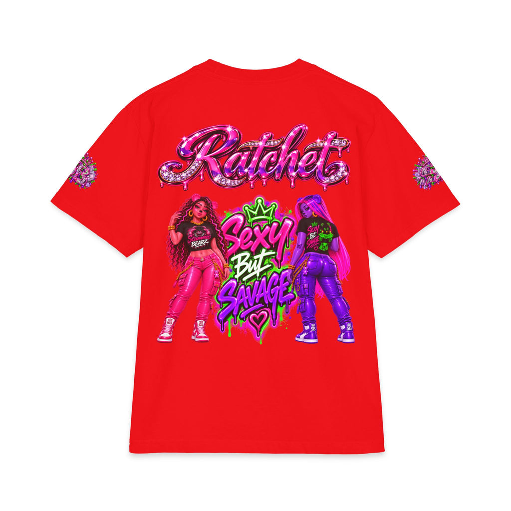 Ratchet Royalty | SCUMMIEBEARZ™ Shaka Wear Heavyweight Tee