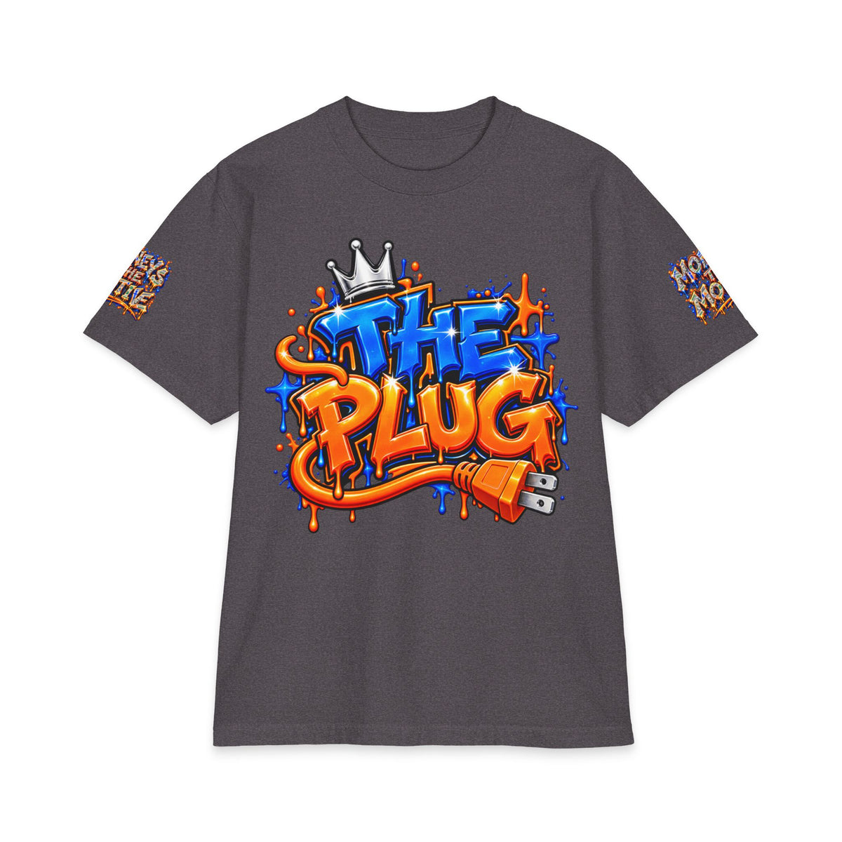 Unisex Max Heavyweight Short Sleeve-THE PLUG REMIX-SCUMMIEBEARZ™️