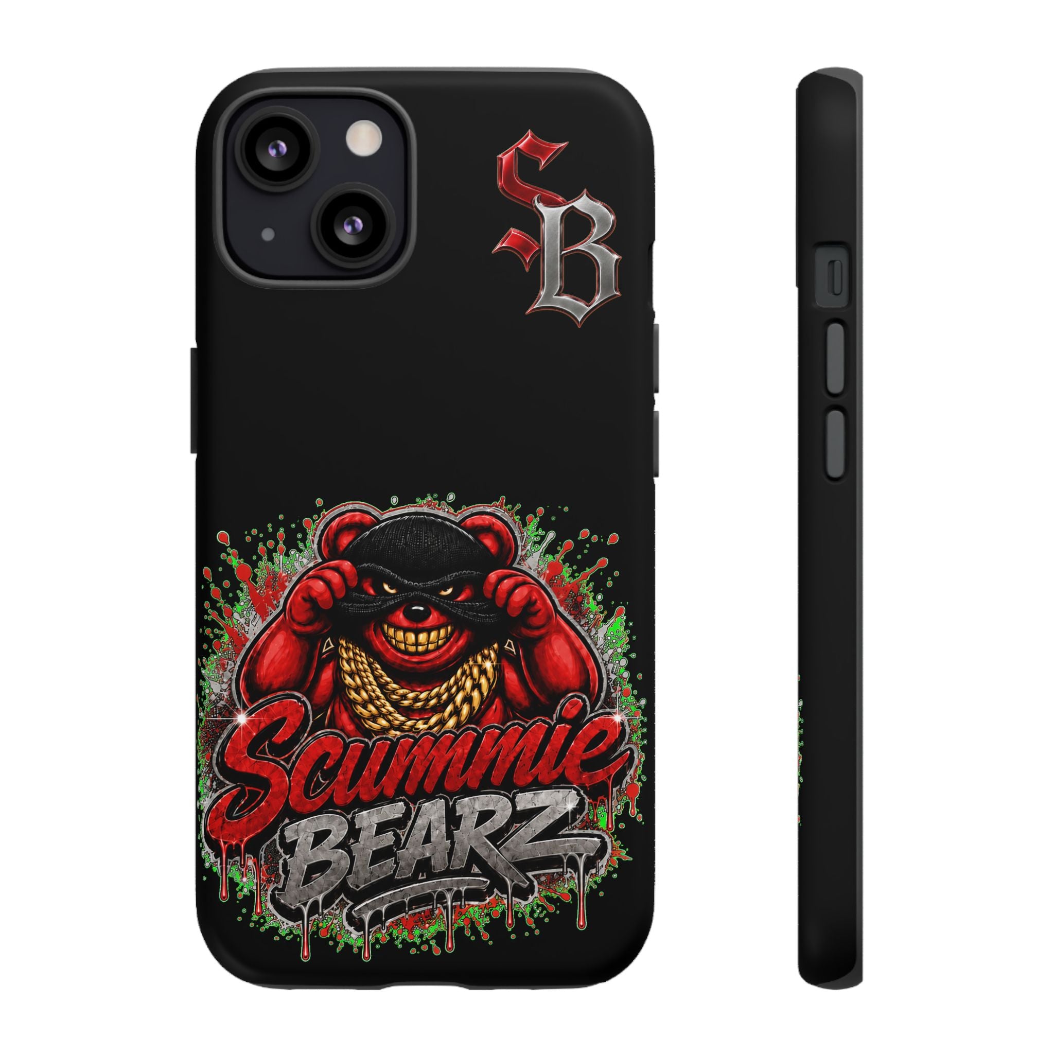 SCUMMIEBEARZ ♦️RED LOGO♦️ Tough Cases