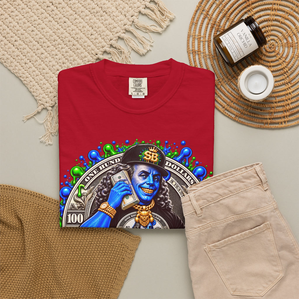 Comfort color 1717- "Paper Chaser" Graphic T-Shirt wha-SCUMMIEBEARZ™️