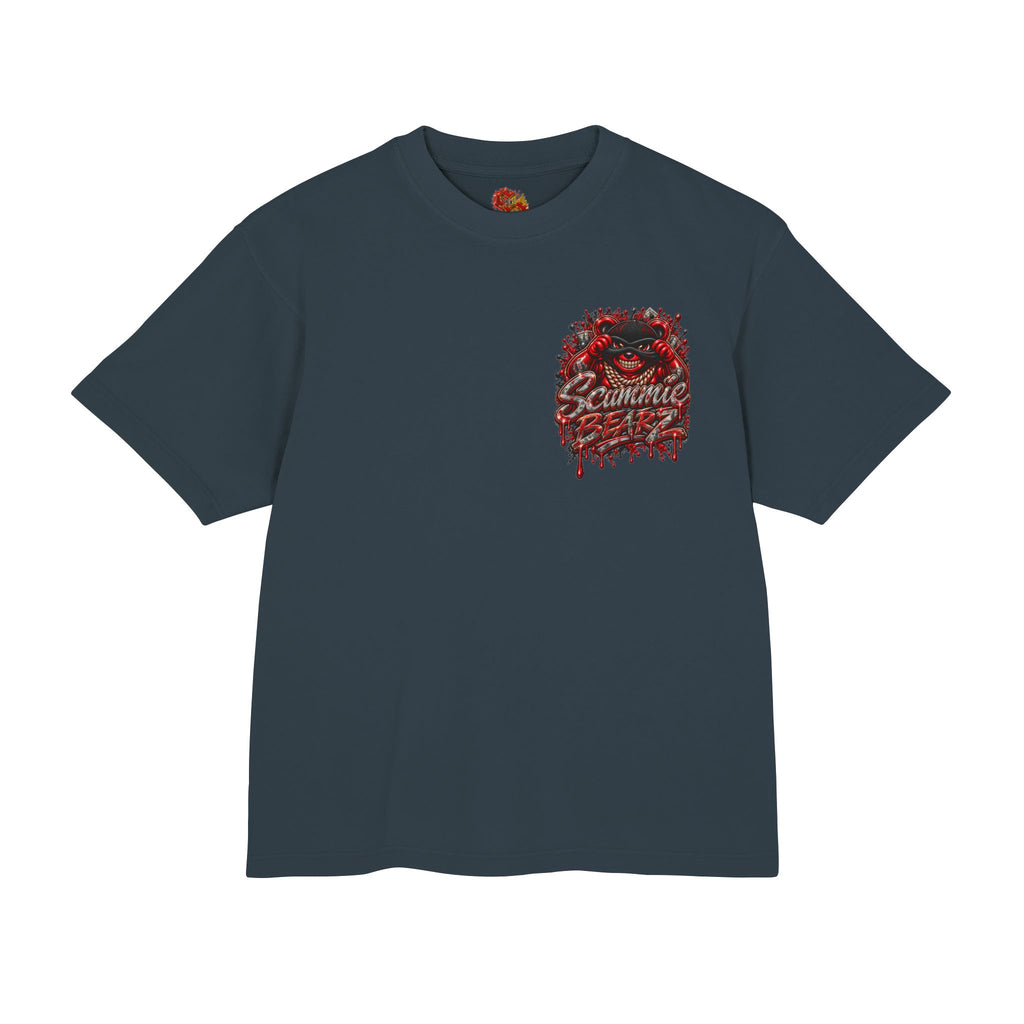Unisex Urban Heavy Tee-GLOCK BLOOD MONEY™Triggered by the Hustle-SCUMMIEBEARZ™️