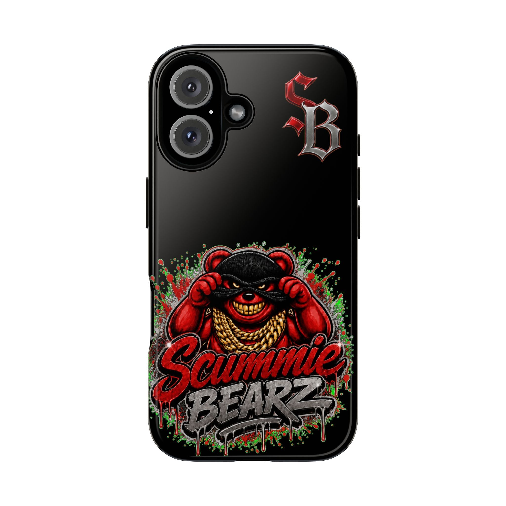 SCUMMIEBEARZ ♦️RED LOGO♦️ Tough Cases