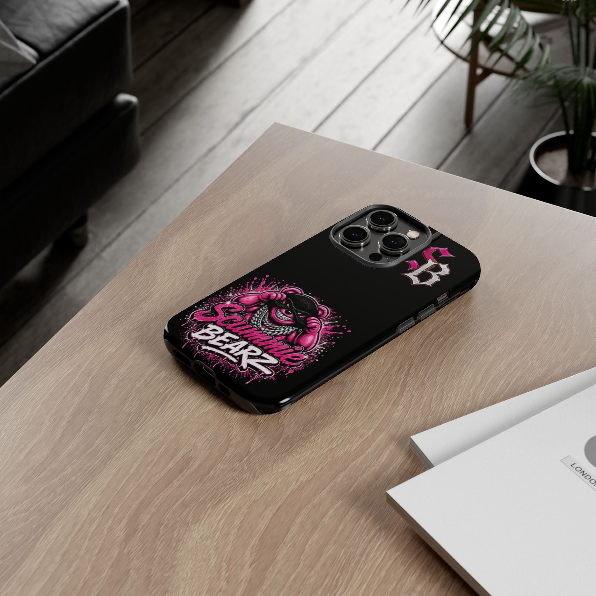 SCUMMIEBEARZ 🩷Pink Logo🩷Tough Cases