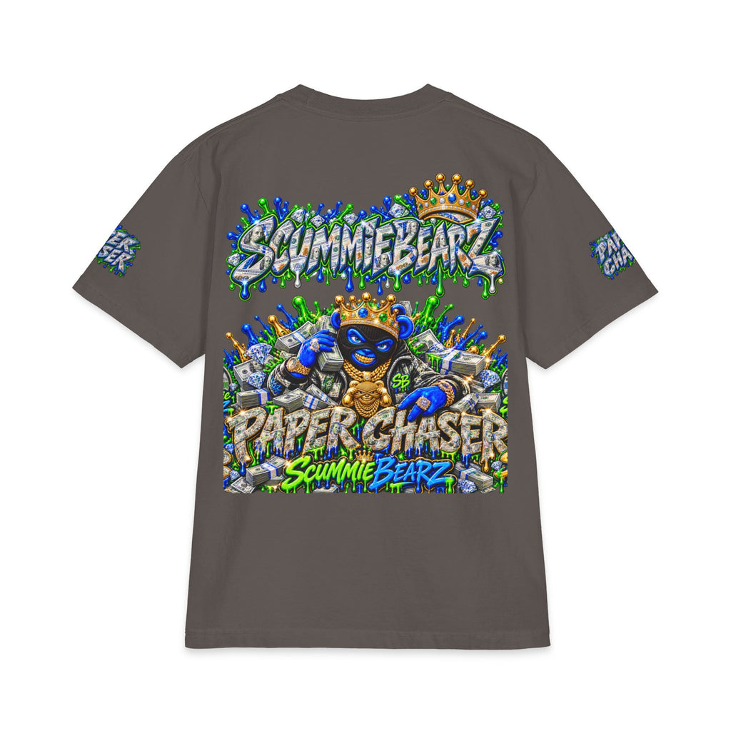 Sb Logo Paperchaser Masked Crown | SCUMMIEBEARZ™ Shaka Wear Heavyweight Tee