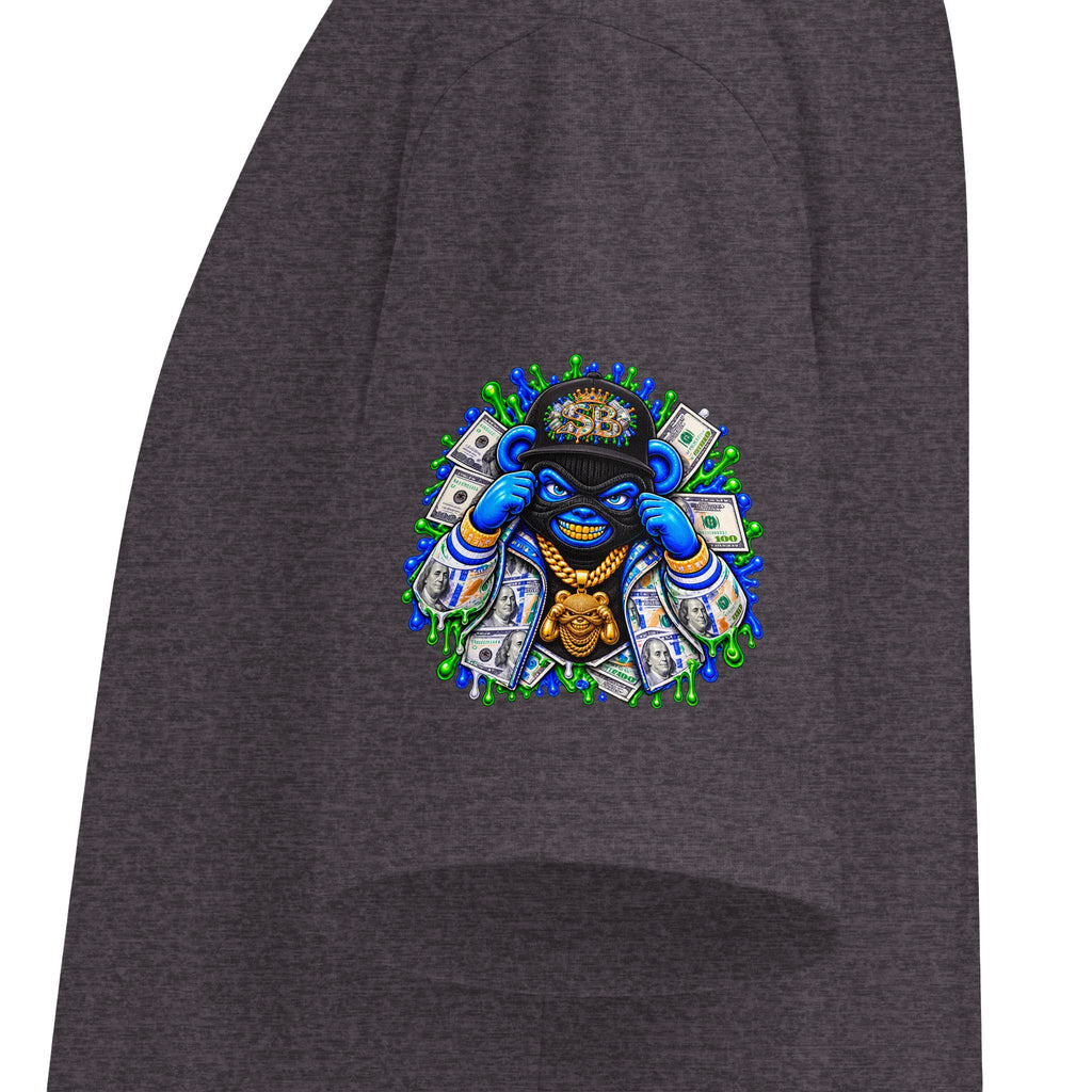 Hustle Mode, Green Remix | SCUMMIEBEARZ™ Shaka Wear Heavyweight Tee