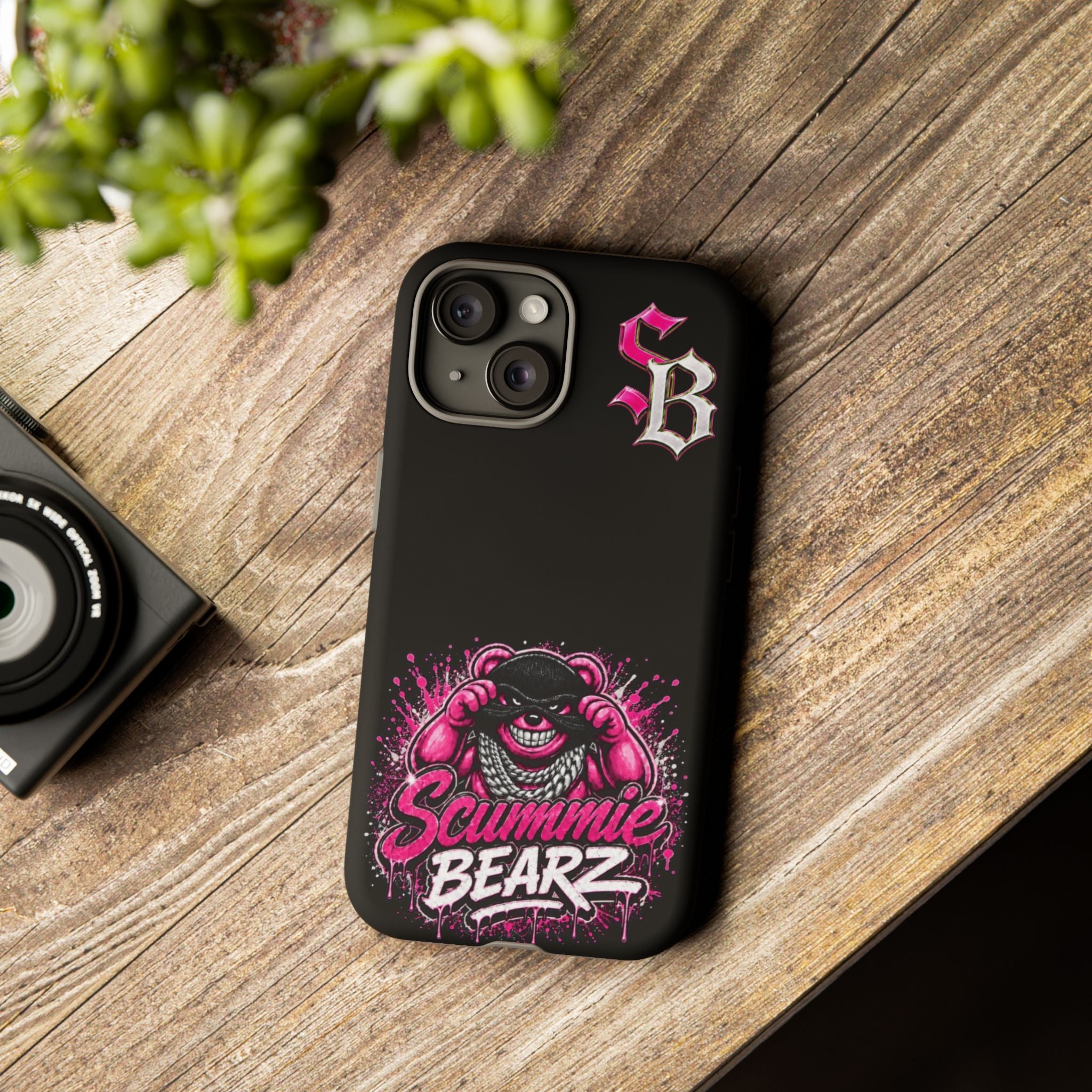 SCUMMIEBEARZ 🩷Pink Logo🩷Tough Cases