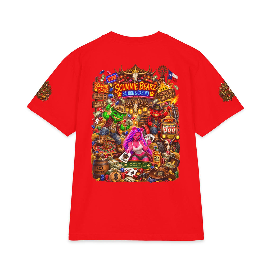 Saloon And Casino | SCUMMIEBEARZ™ Shaka Wear Heavyweight Tee