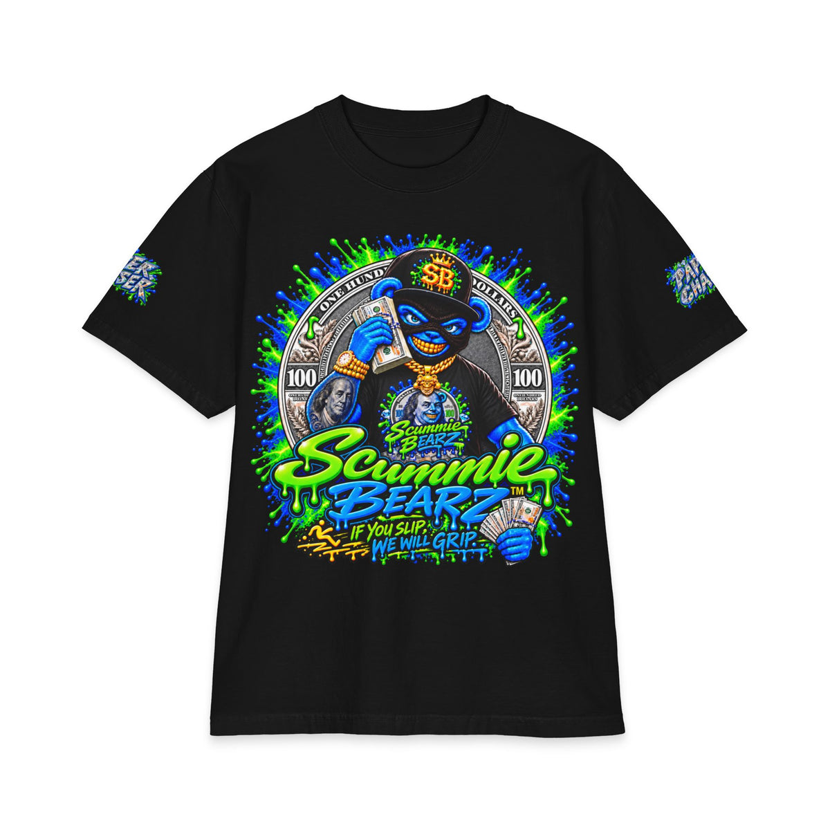 Dat Money Keep Calling Me | SCUMMIEBEARZ™ Shaka Wear Heavyweight Tee