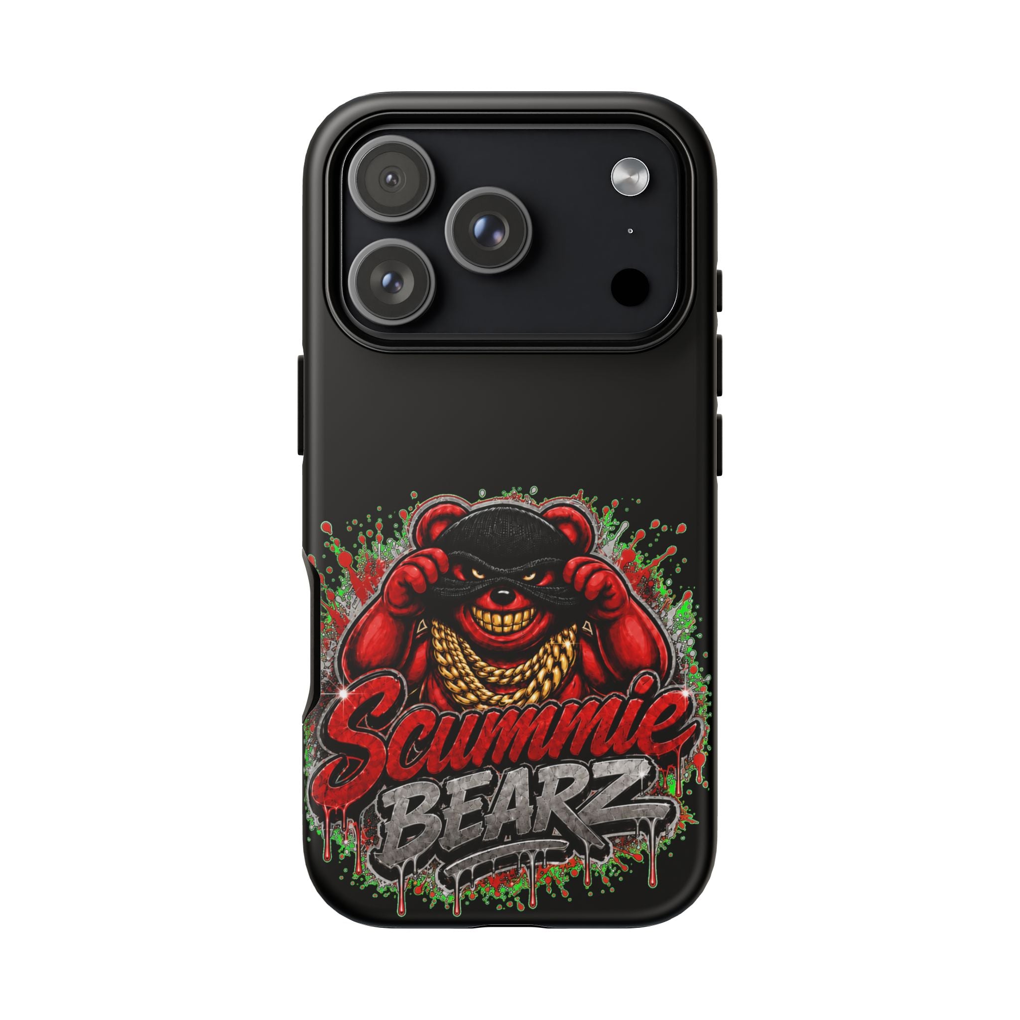 SCUMMIEBEARZ ♦️RED LOGO♦️ Tough Cases