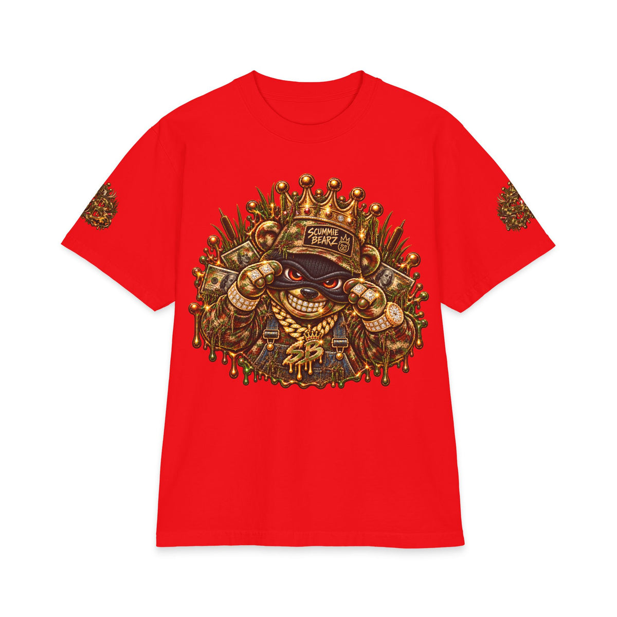 Saloon And Casino | SCUMMIEBEARZ™ Shaka Wear Heavyweight Tee