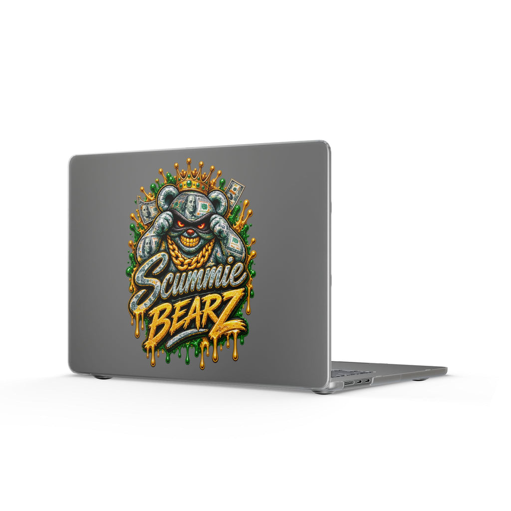 Matte MacBook Cases-MONEY MASK LOGO-SCUMMIEBEARZ™️