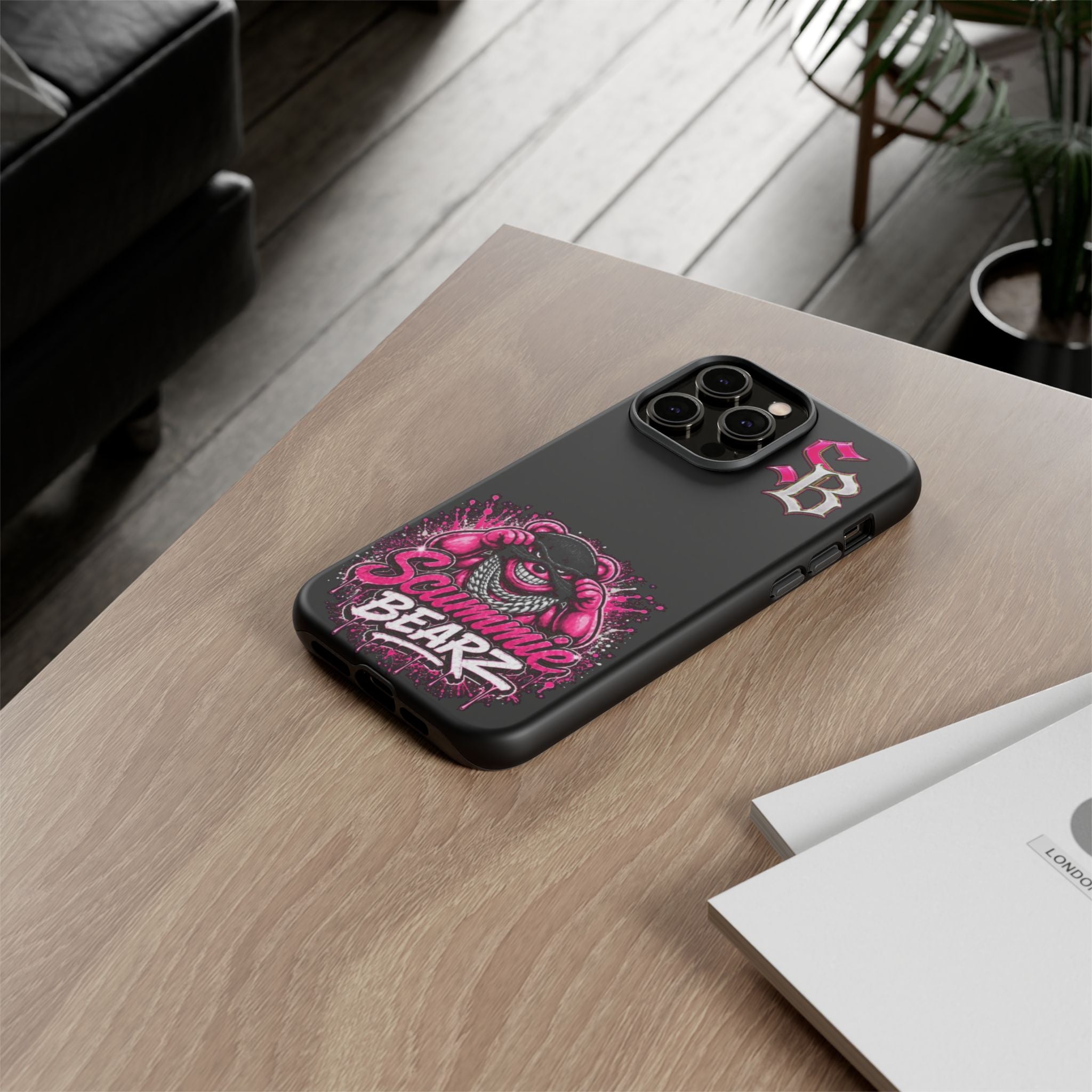 SCUMMIEBEARZ 🩷Pink Logo🩷Tough Cases