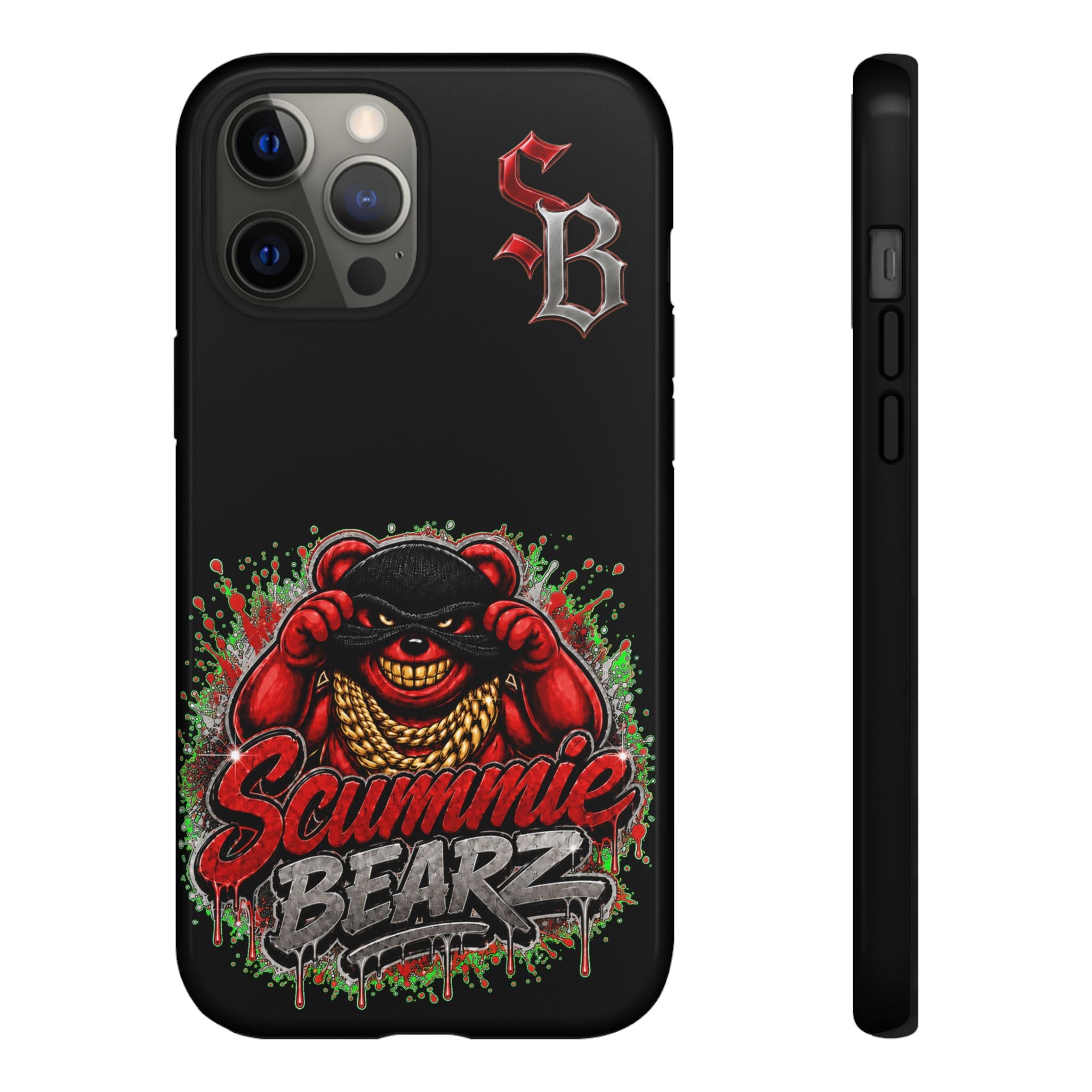SCUMMIEBEARZ ♦️RED LOGO♦️ Tough Cases