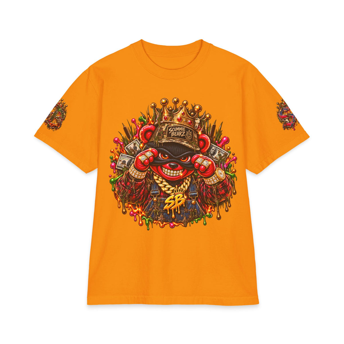 The Three Untryamigos | SCUMMIEBEARZ™ Shaka Wear Heavyweight Tee