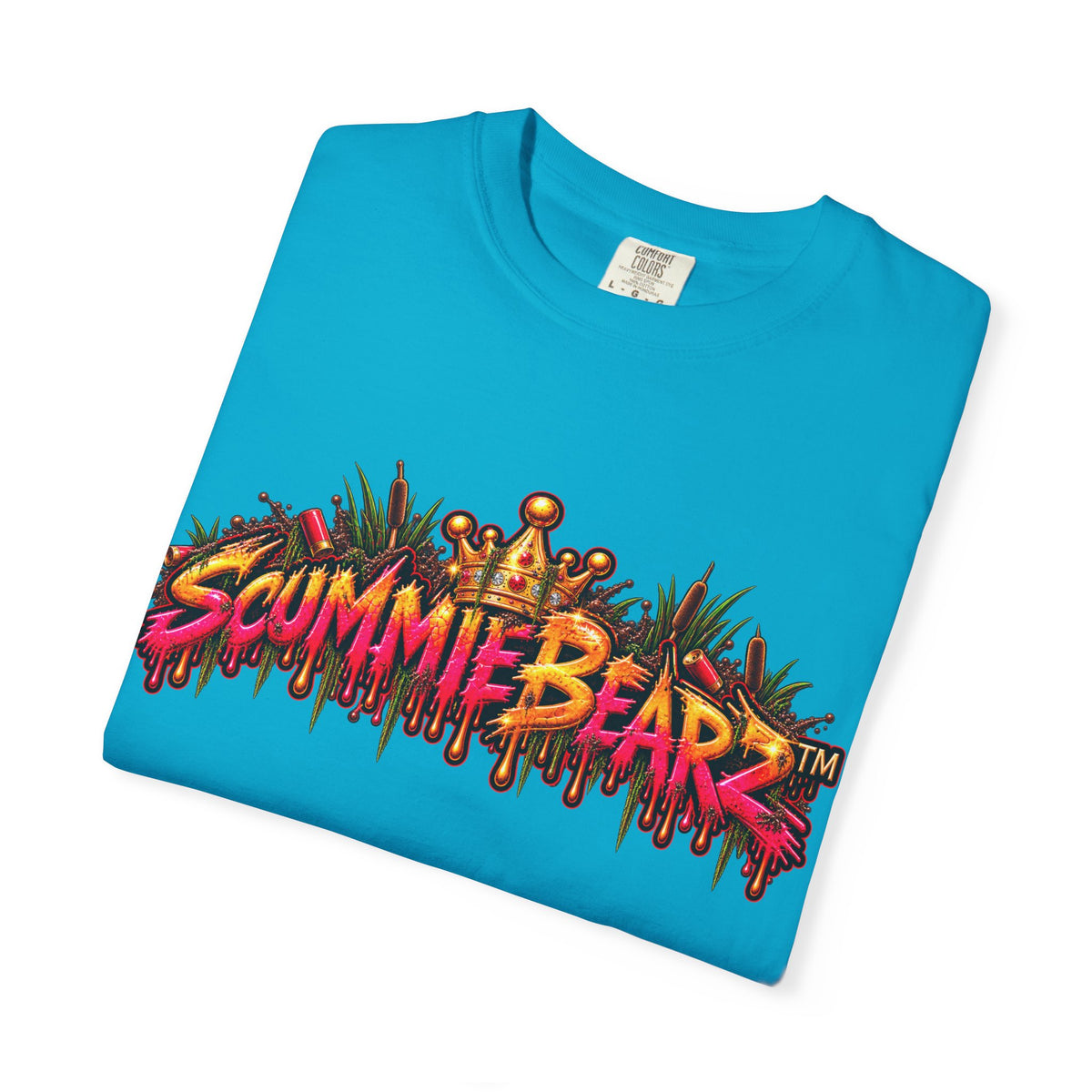 Unisex Garment-Dyed T-shirt-BABE I THINK I GOT A MONSTER-SCUMMIEBEARZ™️