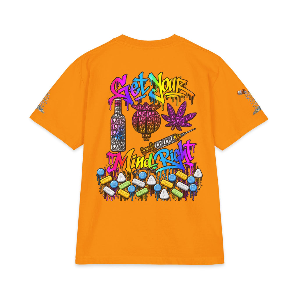 Get Your Mind Right — Multicolor Remix | SCUMMIEBEARZ™ Shaka Wear Heavyweight Tee