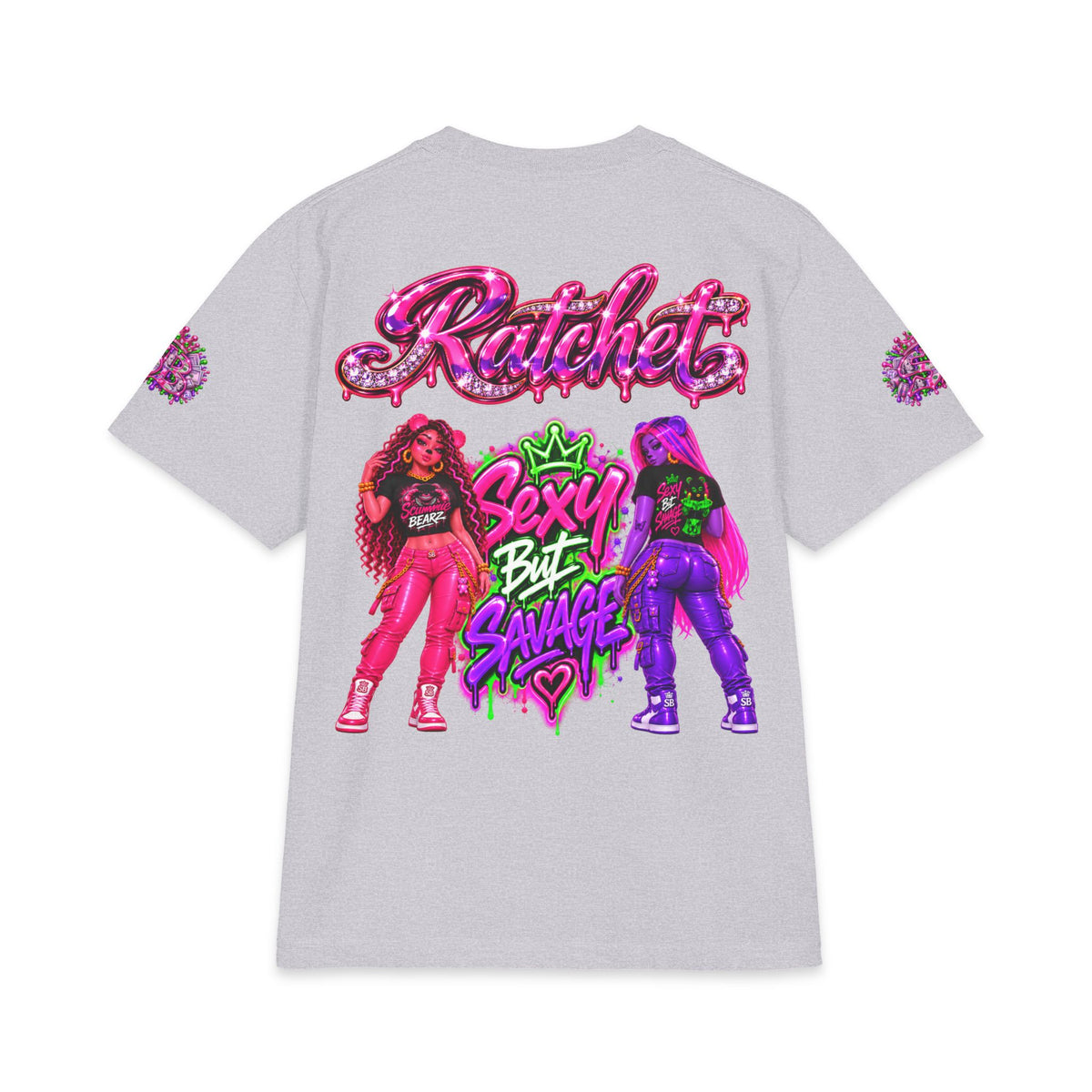 Ratchet Royalty | SCUMMIEBEARZ™ Shaka Wear Heavyweight Tee
