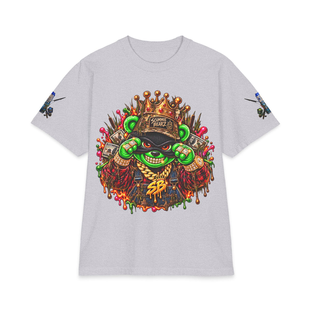 No Babe The Monster Got You | SCUMMIEBEARZ™ Shaka Wear Heavyweight Tee